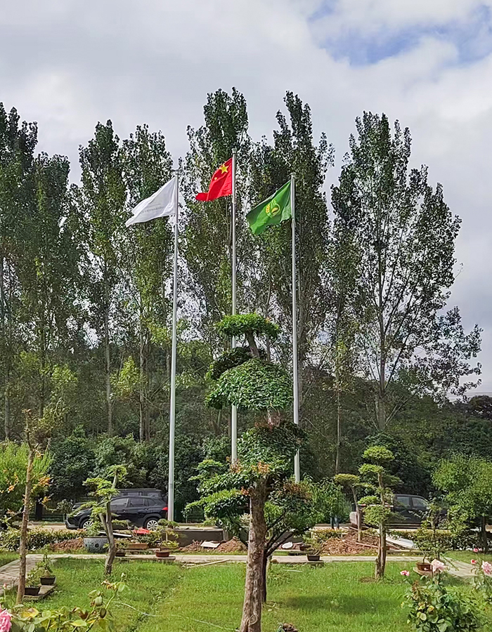 Konik paslanmaz çelik akıllı elektrikli kaldırma bayrak direği Konik paslanmaz çelik akıllı elektrikli kaldırma bayrak direği